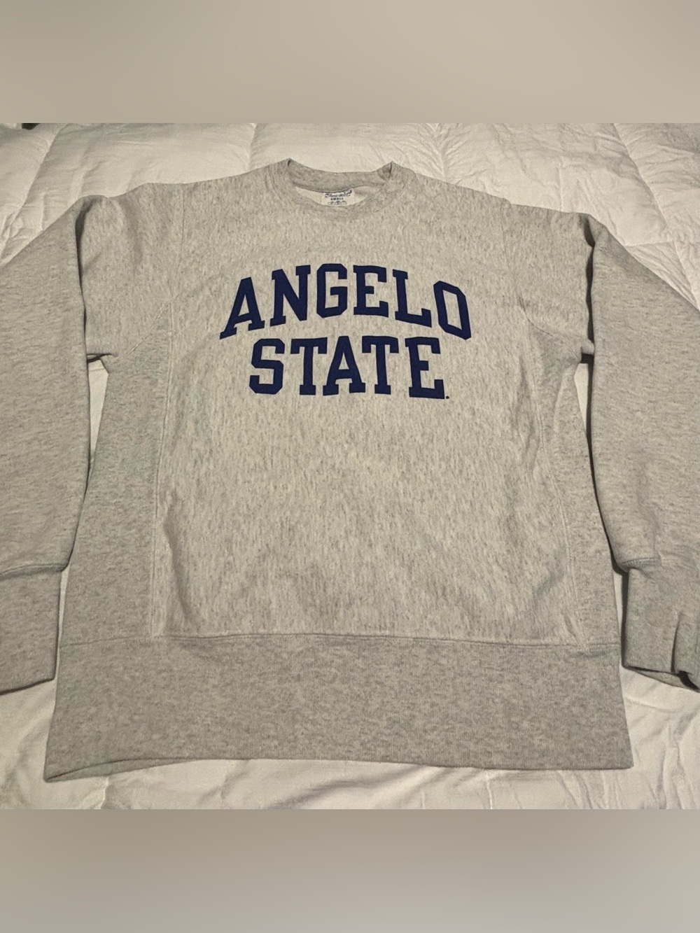 Vintage Champion Reverse Weave Angelo State University Crewneck Sweatshirt Small